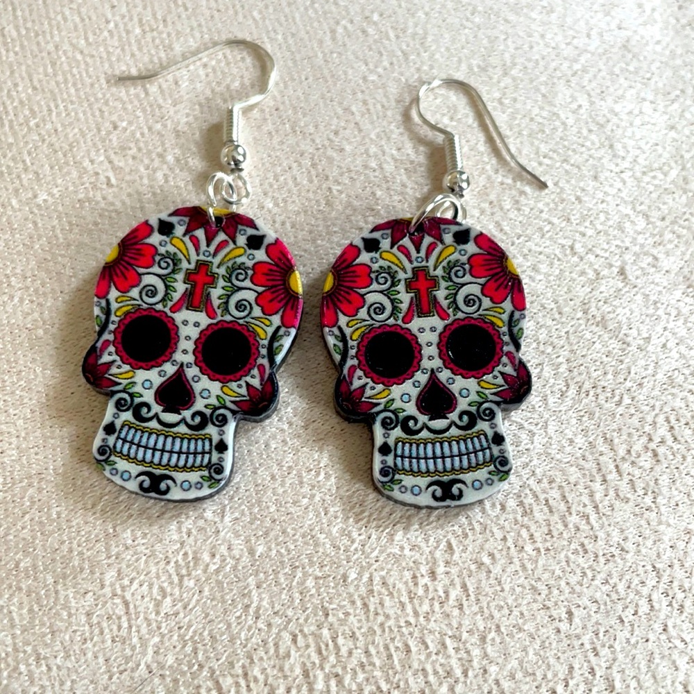 Sugar Skull Earrings